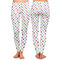 Stripes & Dots Ladies Leggings - Front and Back