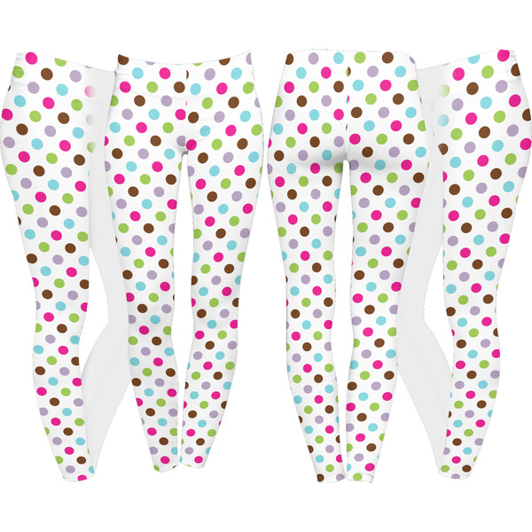 Stripes & Dots Leggings Turn Around - Apvl