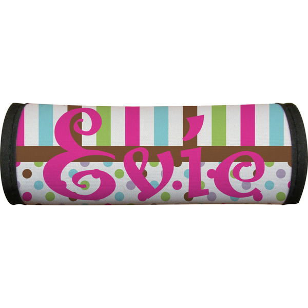 Stripes & Dots Luggage Handle Wrap