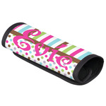 Stripes & Dots Luggage Handle Cover (Personalized)