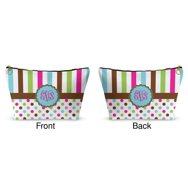 Stripes & Dots Makeup Bag Approval