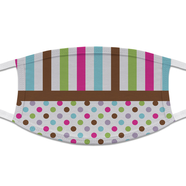 Custom Stripes & Dots Cloth Face Mask (T-Shirt Fabric)