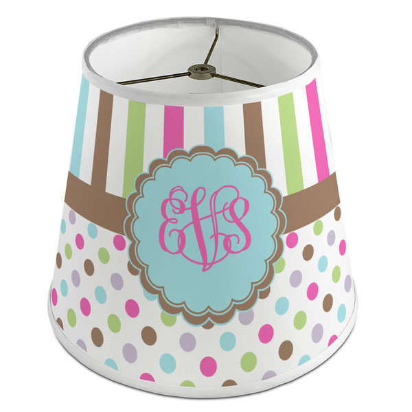 Custom Stripes & Dots Empire Lamp Shade (Personalized)
