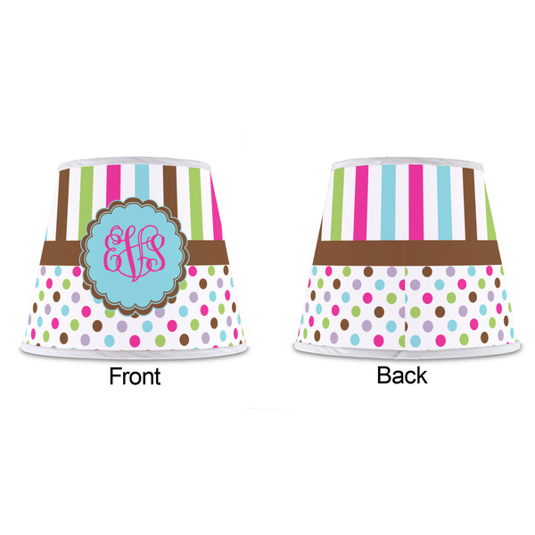 Stripes & Dots Poly Film Empire Lampshade - Approval