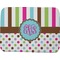 Stripes & Dots Memory Foam Bath Mat - 48"x36" (Personalized)