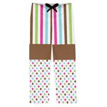 Stripes & Dots Mens Pajama Pants - XS