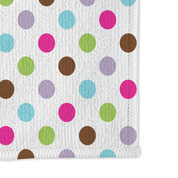 Stripes & Dots Microfiber Dish Rag - DETAIL