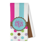 Stripes & Dots Kitchen Towel - Microfiber (Personalized)