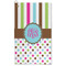 Stripes & Dots Microfiber Golf Towel - Large (Personalized)