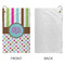 Stripes & Dots Microfiber Golf Towels - Small - APPROVAL
