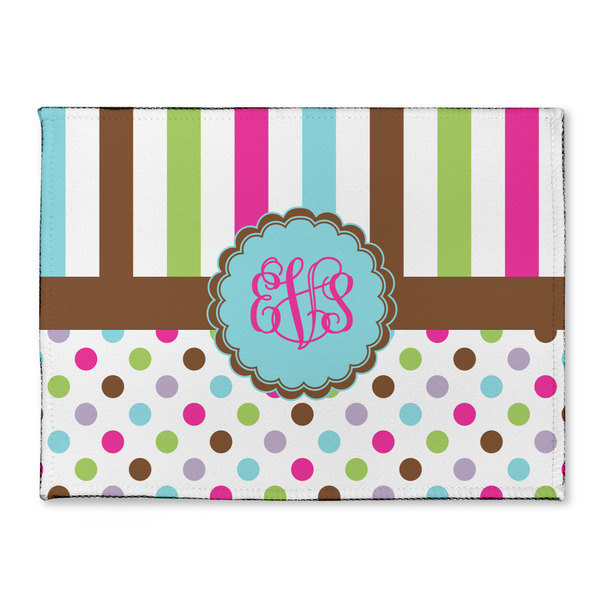 Custom Stripes & Dots Microfiber Screen Cleaner (Personalized)