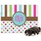 Stripes & Dots Dog Blanket - Regular (Personalized)