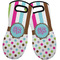 Stripes & Dots Neoprene Oven Mitts - Set of 2 w/ Monogram