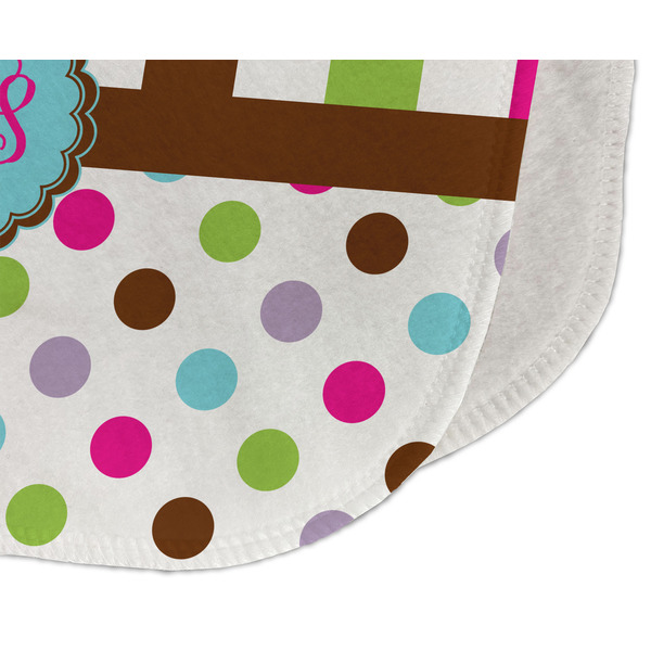 Stripes & Dots Old Burp Detail