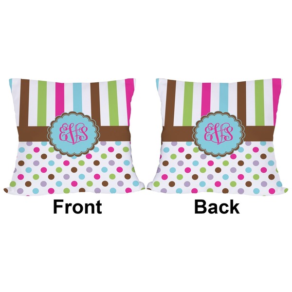 Stripes & Dots Outdoor Pillow - 20x20
