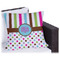 Stripes & Dots Outdoor Pillow (Personalized)