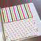 Stripes & Dots Page Dividers - Set of 5 - In Context