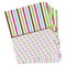 Stripes & Dots Page Dividers - Set of 5 - Main/Front