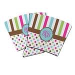 Stripes & Dots Party Cup Sleeve (Personalized)