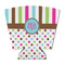 Stripes & Dots Party Cup Sleeves - with bottom - FRONT