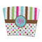 Stripes & Dots Party Cup Sleeves - without bottom - FRONT (flat)