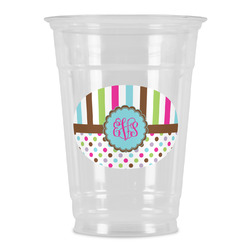 Stripes & Dots Party Cups - 16oz (Personalized)