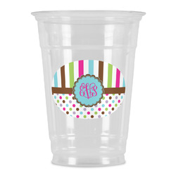 Stripes & Dots Party Cups - 16oz (Personalized)