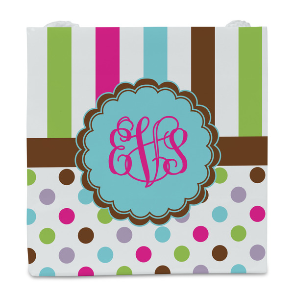 Stripes & Dots Party Favor Gift Bag - Gloss - Front