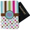 Stripes & Dots Passport Holder - Fabric (Personalized)