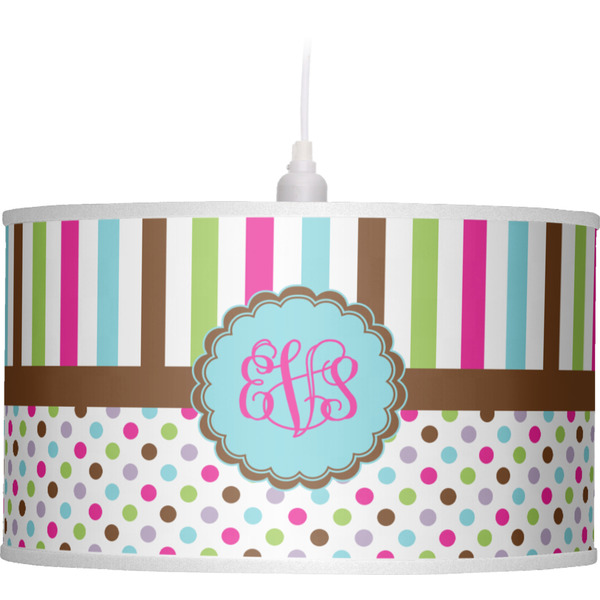 Stripes & Dots Pendant Lamp Shade