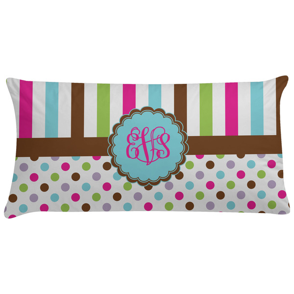 Custom Stripes & Dots Pillow Case (Personalized)