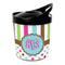 Stripes & Dots Personalized Plastic Ice Bucket