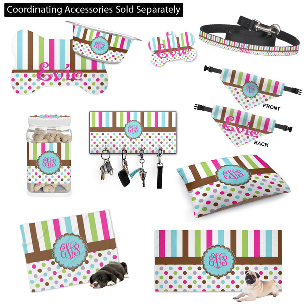 Stripes & Dots Customized Pet Accessories
