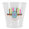 Stripes & Dots Plastic Shot Glass (Personalized)