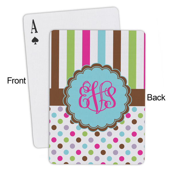 Stripes & Dots Playing Cards - Approval