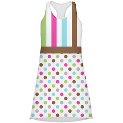 Stripes & Dots Racerback Dress (Personalized)