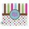 Stripes & Dots Security Blanket - Front View