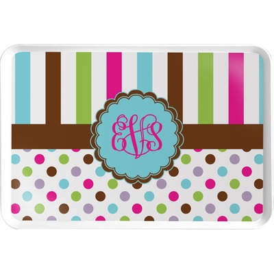 Stripes & Dots Serving Tray (Personalized)