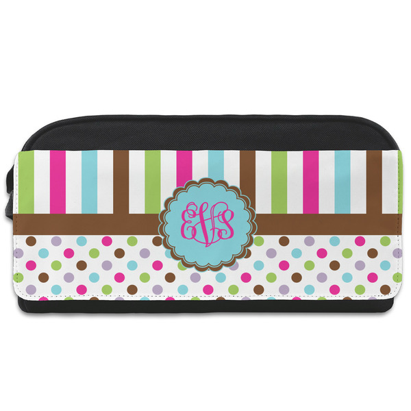 Custom Stripes & Dots Shoe Bag (Personalized)