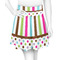 Stripes & Dots Skater Skirt - Front