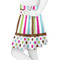Stripes & Dots Skater Skirt - Side