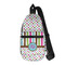 Stripes & Dots Sling Bag - Front View