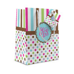 Stripes & Dots Gift Bag (Personalized)