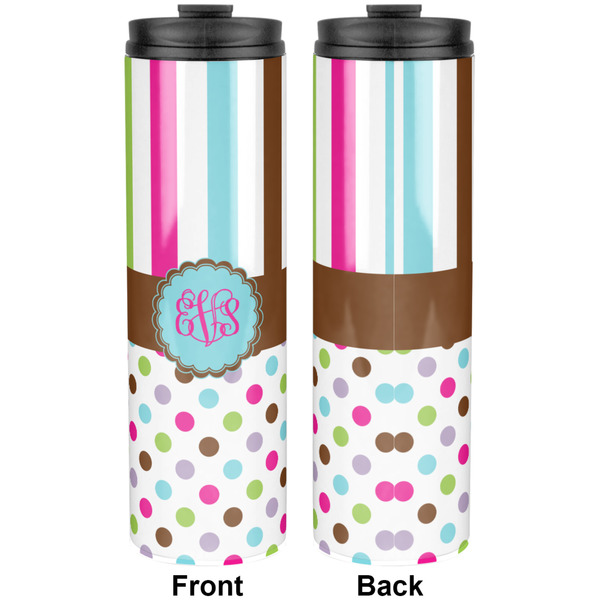 Stripes & Dots Stainless Steel Tumbler 20 Oz - Approval