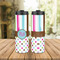 Stripes & Dots Stainless Steel Tumbler - Lifestyle