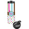 Stripes & Dots Stainless Steel Skinny Tumbler (Personalized)