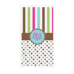 Stripes & Dots Guest Towels - Full Color - Standard (Personalized)