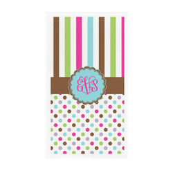 Stripes & Dots Guest Paper Towels - Full Color - Standard (Personalized)