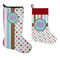Stripes & Dots Stockings - Side by Side compare