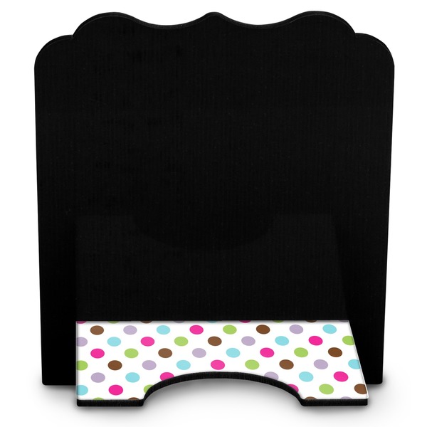 Stripes & Dots Stylized Tablet Stand - Back